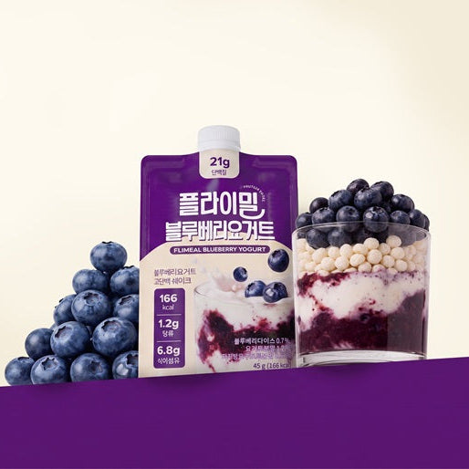 Protein Shake Blueberry Yogurt (45g x 7 packs)