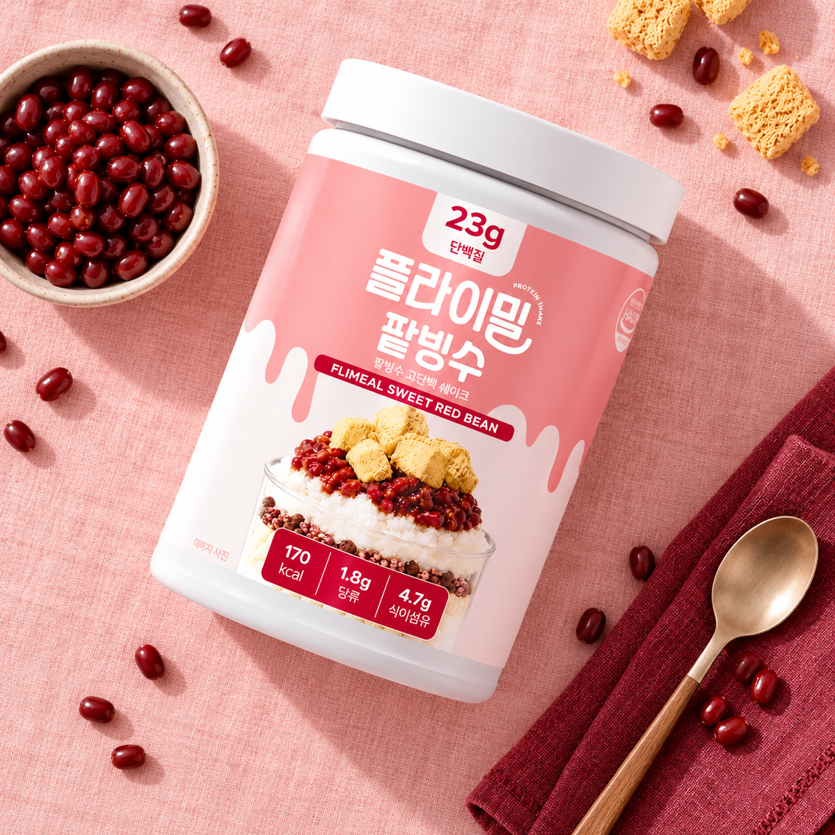 Protein Shake Sweet Red Bean 630g