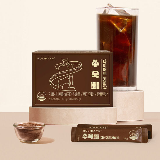 Ssuuk Bbae Diet Coffee Flavor 1 Box (3.3g x 28 sticks)