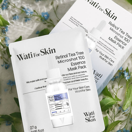 Retinol Tea Tree Micro Spicule 100 Essence Mask Pack 10ea
