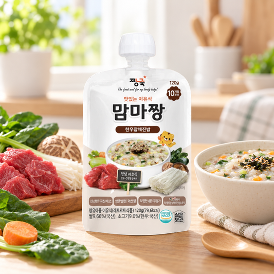 Delicious Baby Food (Japchae Rice, 120g)