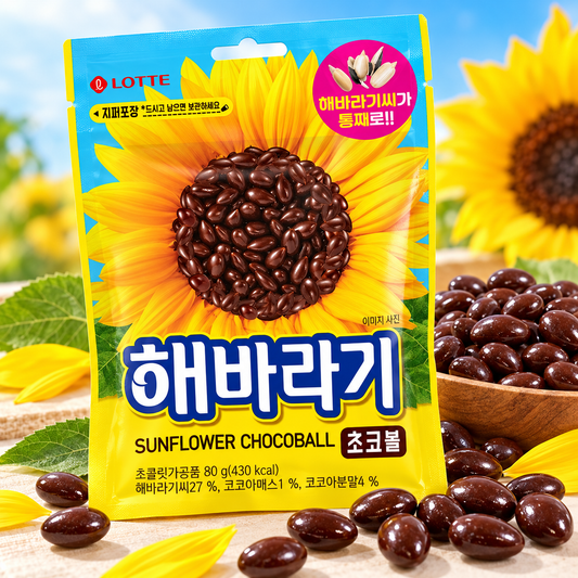 Sunflower Seed Chocolate Balls 80g