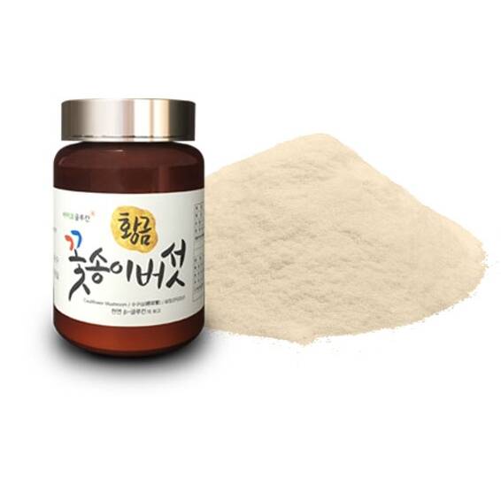 Golden Cauliflower Mushroom Powder 100g, 1 Bottle