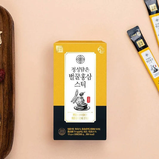 6-year-old Premium Honey Red Ginseng (10g x 30 sticks)