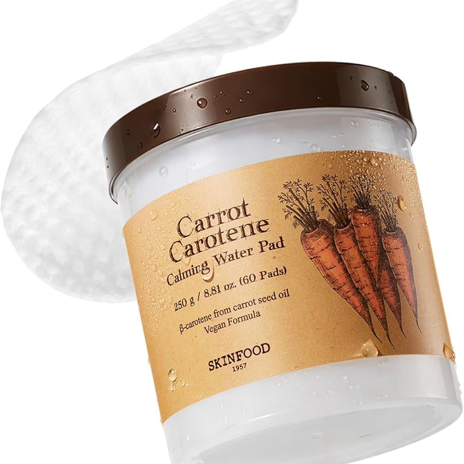 Carrot Carotene Calming Water Pad (60 Pads)