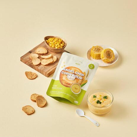 Bagel Chips Corn Soup 50g