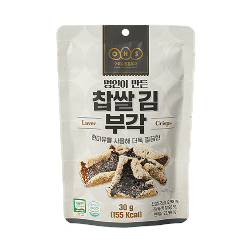 Glutinous Rice Seaweed Crisps 30g (1pack)