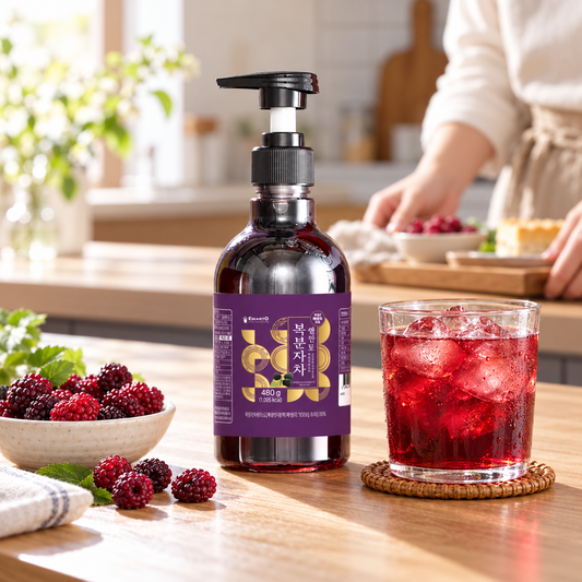 98% Black Raspberry Tea Concentrate 480g
