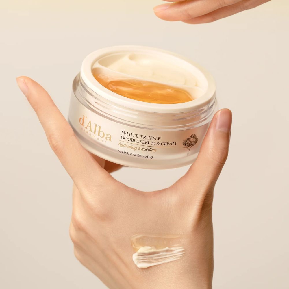 [d’Alba] White Truffle Double Serum & Cream, 70g