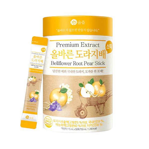 Premium Extract Bellflower Root Pear 1 Box (15ml x 50 Sticks)