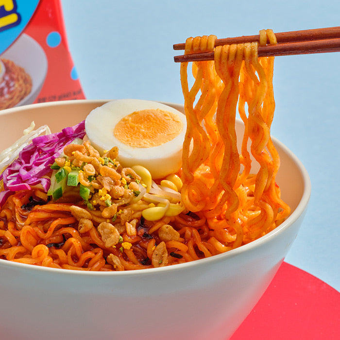 Baehongdong Jjoljjolmyun Chewy Spicy Mixed Noodles (129g,1pc)