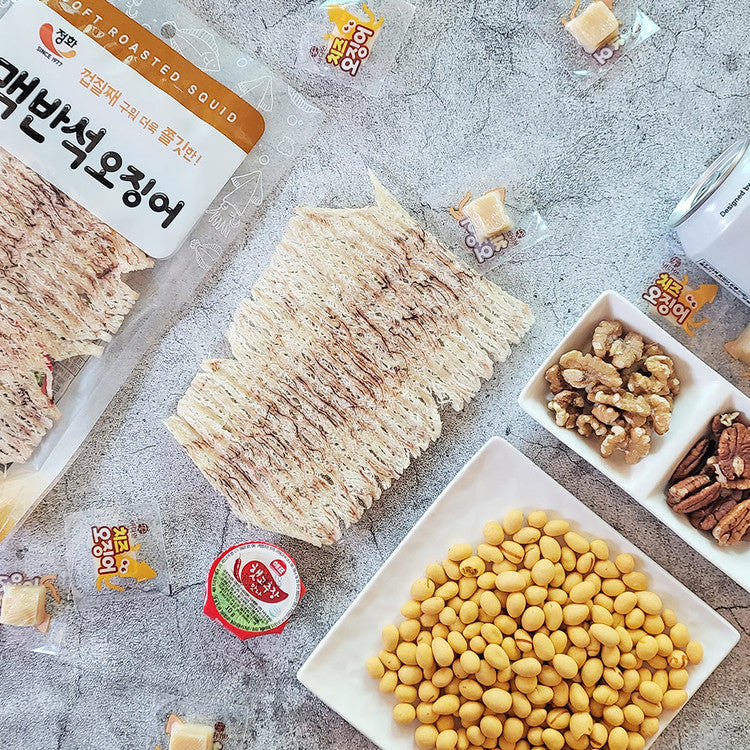 Jeonghwa Foods Magbanseok Roasted Squid 35g