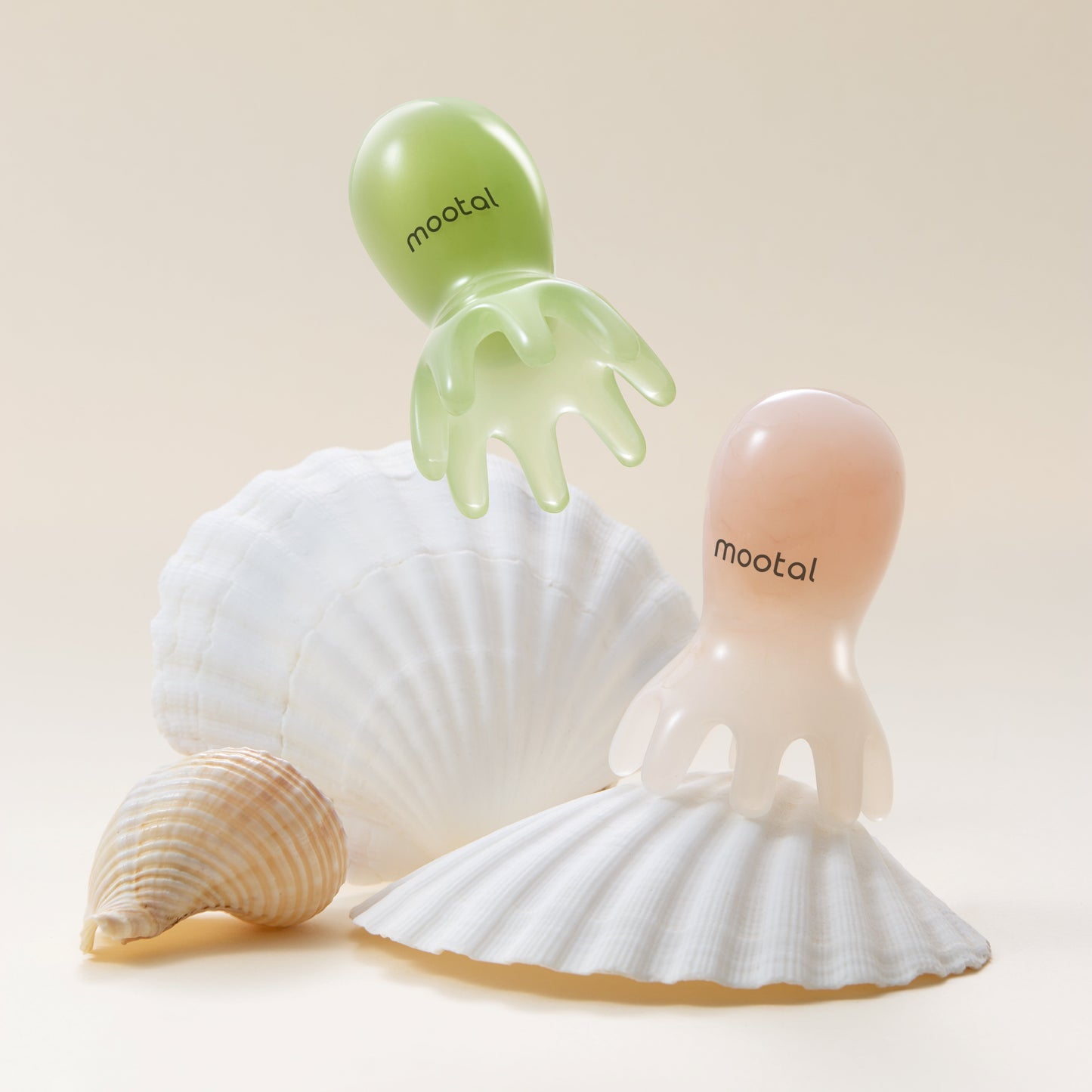 Octopus Scalp Attachment Guasha Massager (1 pc, green color)