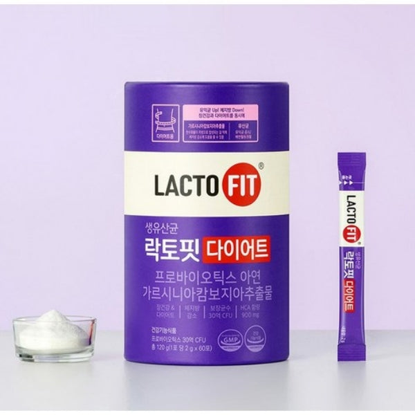 Lacto-Fit Diet Probiotic 2 gram by 60 sticks product packaging