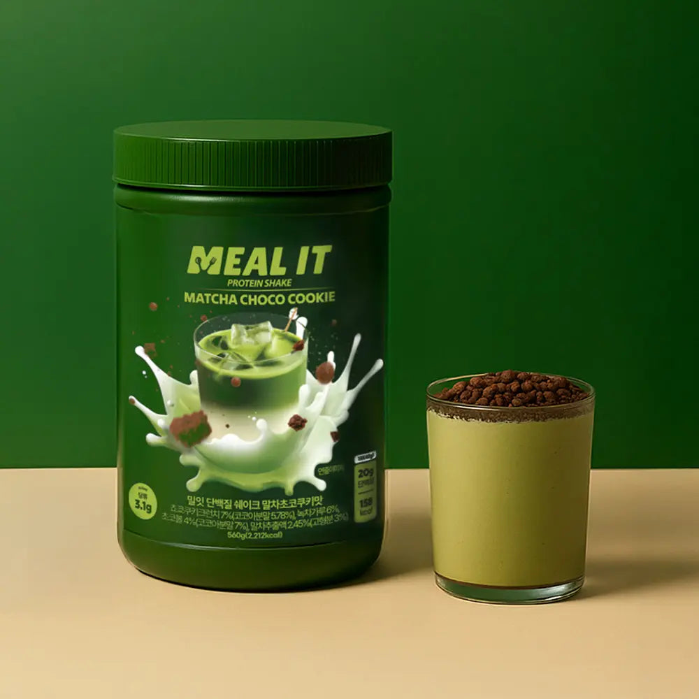 [NEW] Diet Management Protein Shake - Matcha Chocolate Cookie Flavor 560g