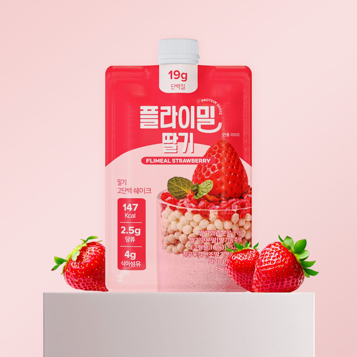 Protein Shake Strawberry (45g x 7 packs)