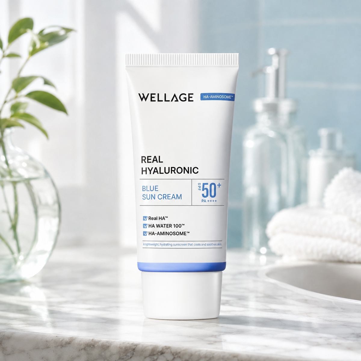 Real Hyaluronic Blue Sun Cream 50ml