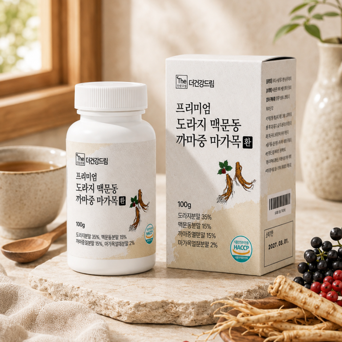 Bellflower & Liriope Root Herbal Pills 100g