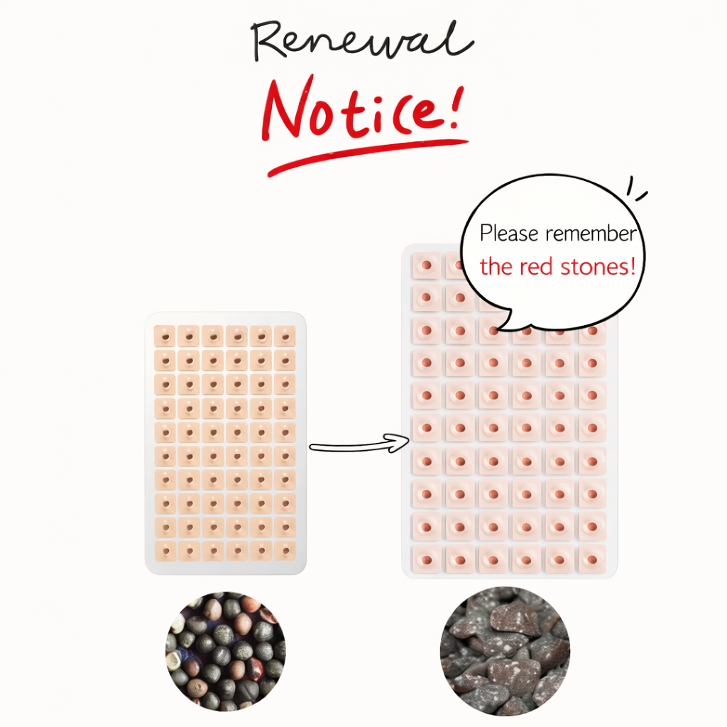 Daily Therapy Acupressure Ear Seed Stickers, 1 Pack (600 patches)