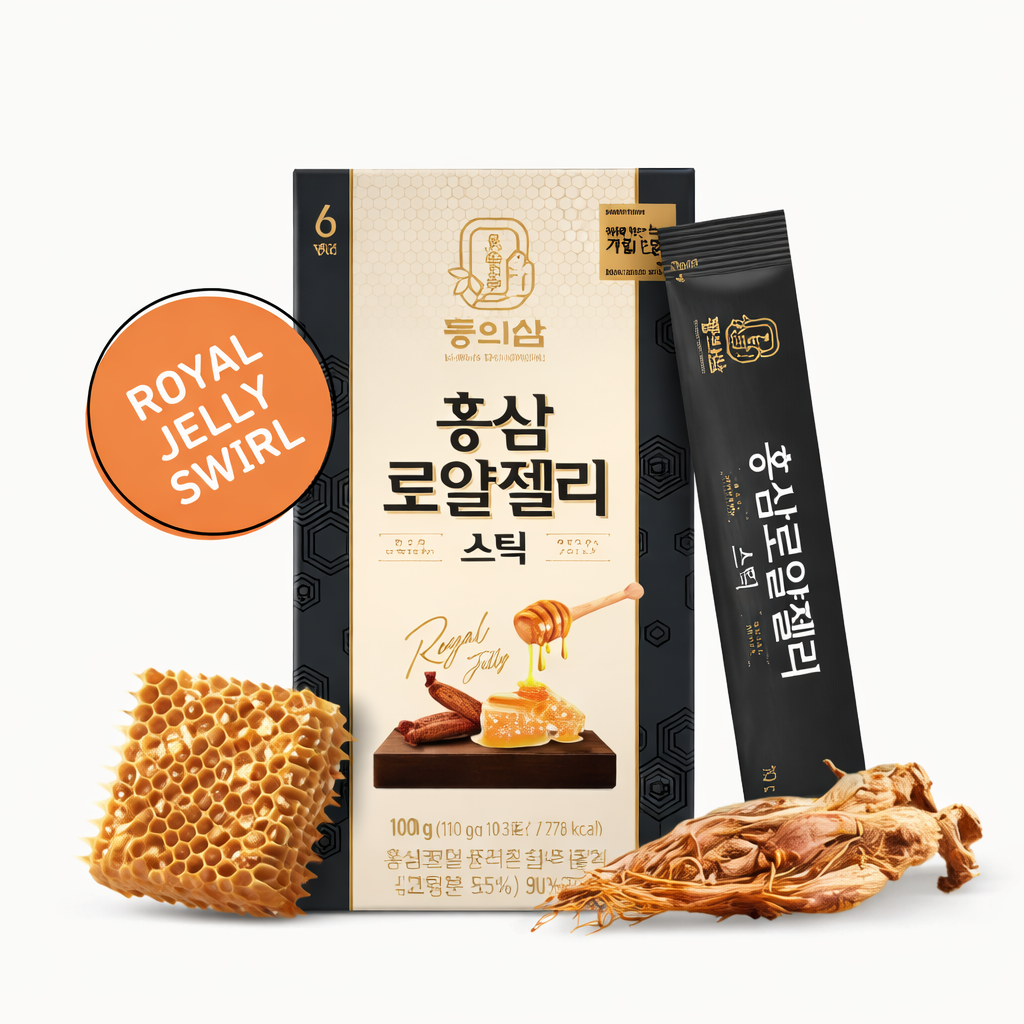 Red Ginseng Royal Jelly 1 Box (300g × 30 Sticks)