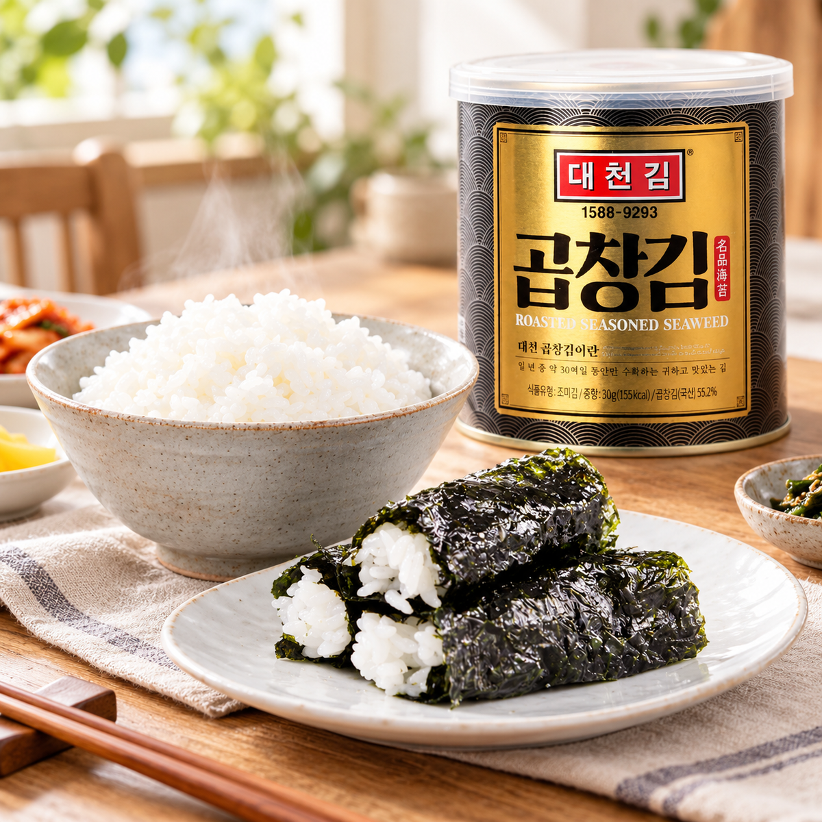 Premium Roasted Seasoned Seaweed 30g (1pack)