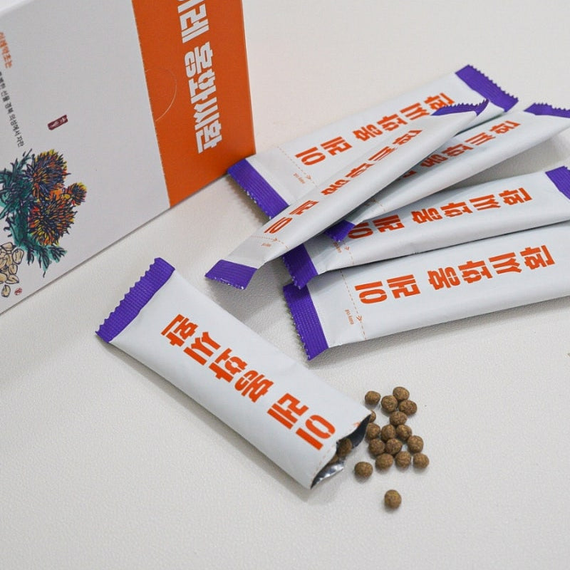 Safflower Seed Pills 1 Box (3g x 28 Sachets)