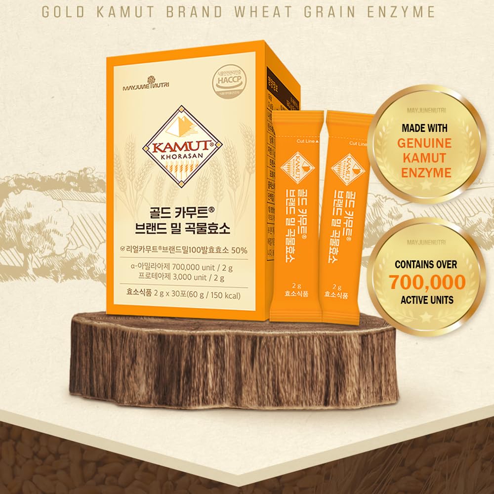 Gold Kamut® Wheat Fermented Enzyme 1 Box (2g × 30 sticks)