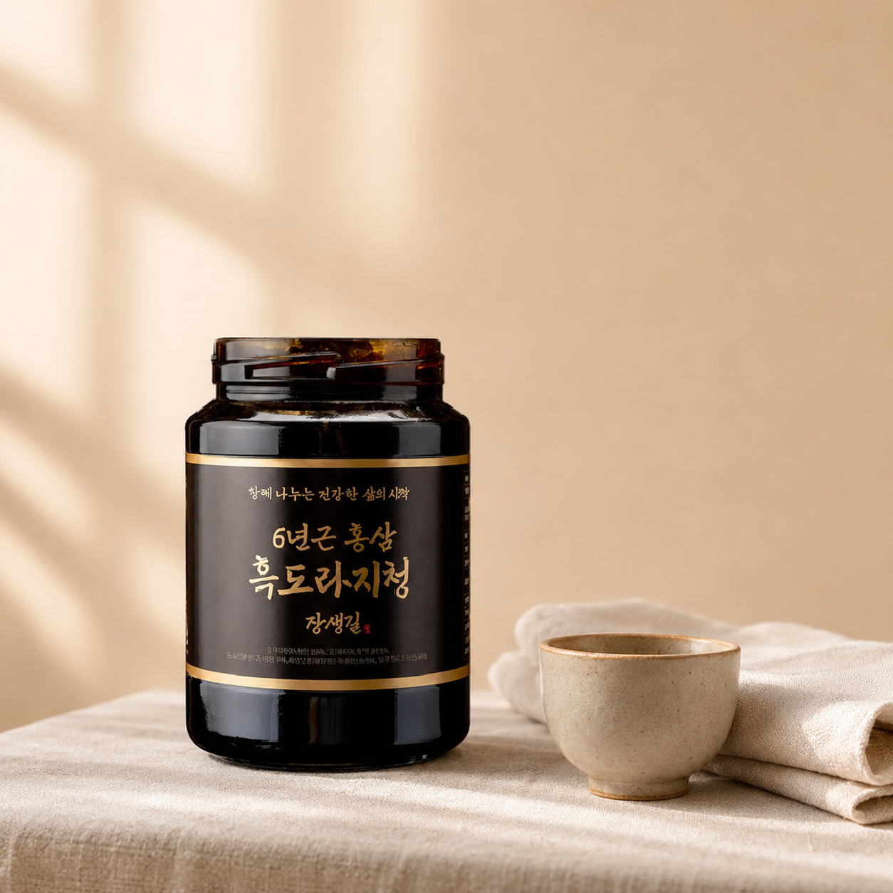 6-Year-Old Red Ginseng Black Balloon Flower Extract 550g