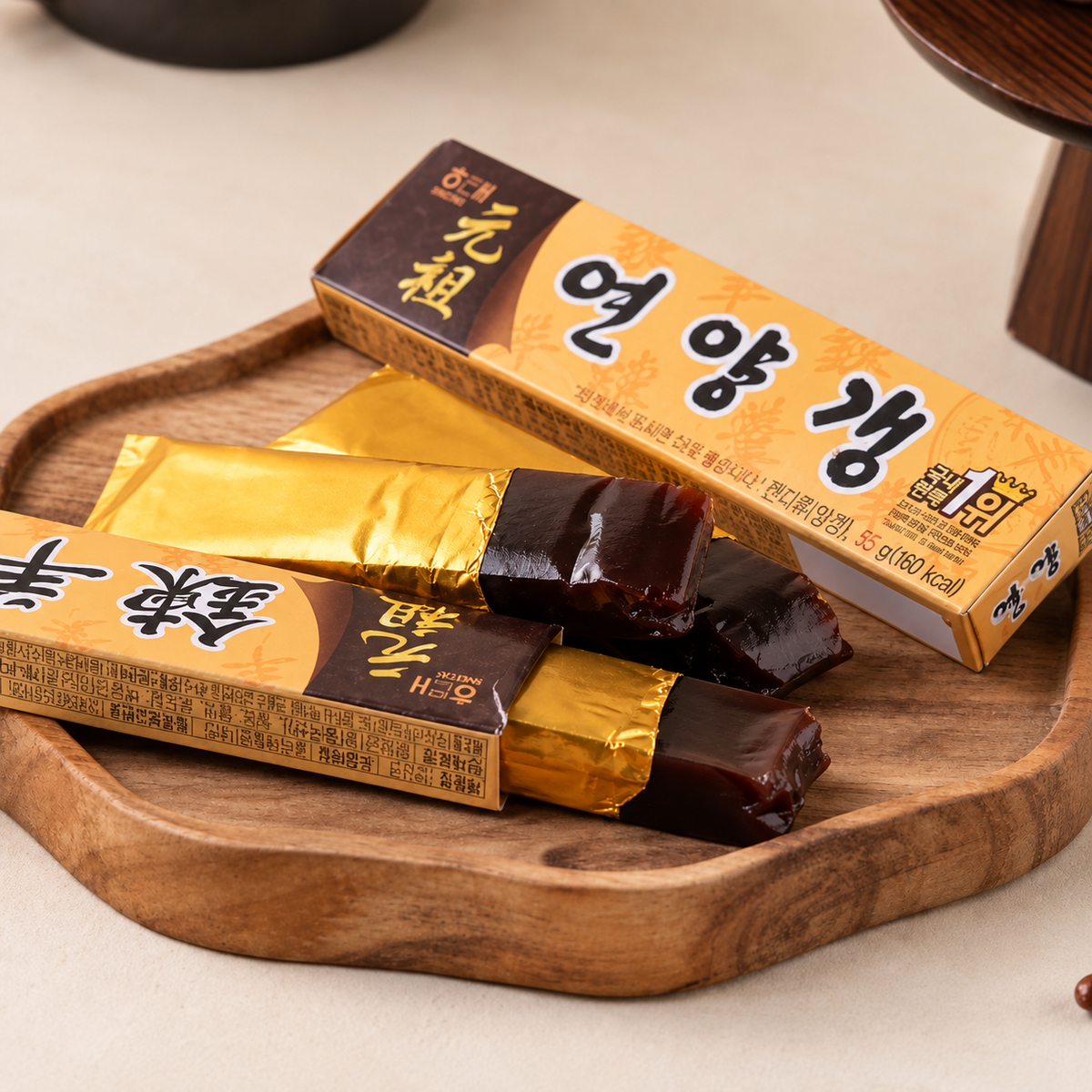 Red Bean Yanggaeng 55g (1pc)