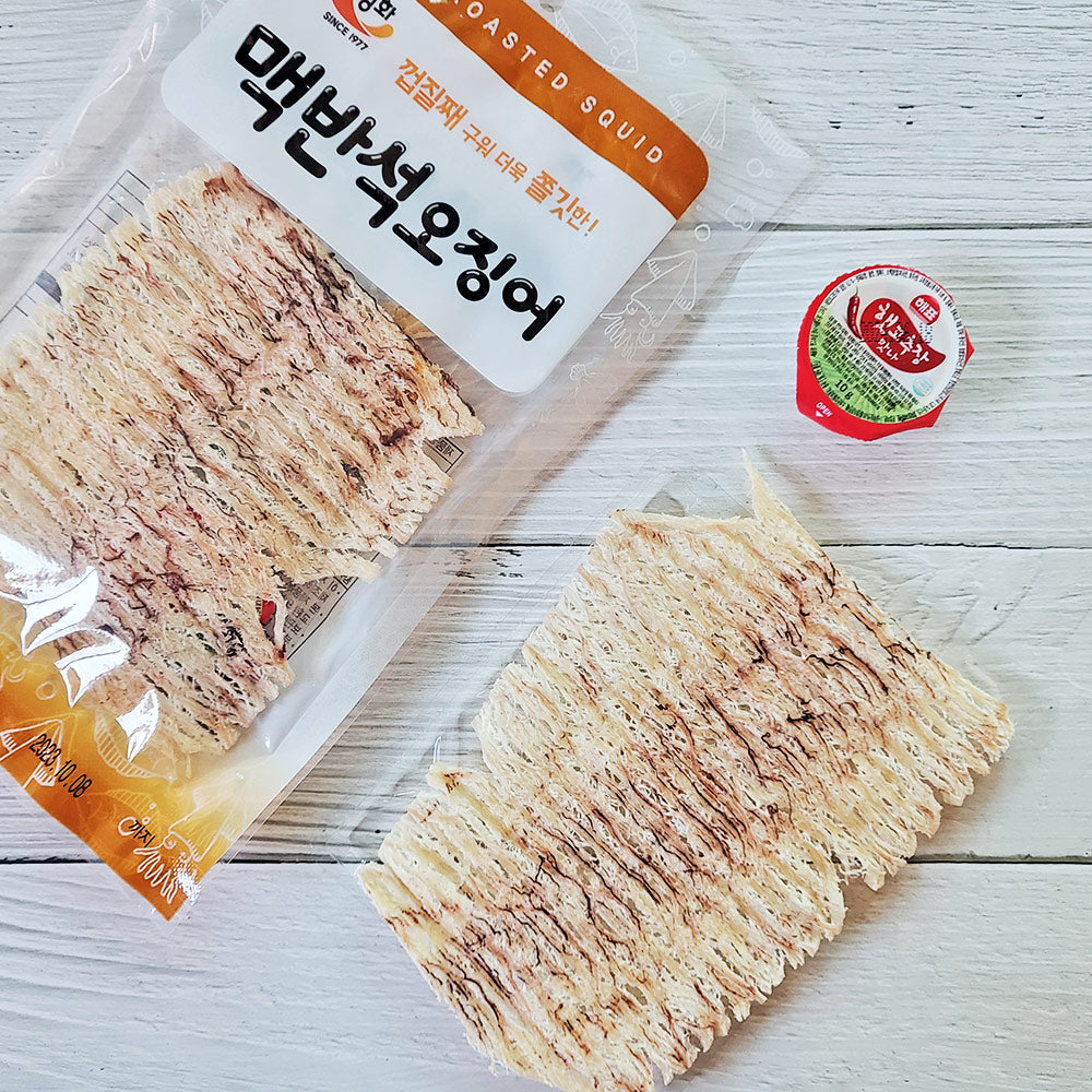 Jeonghwa Foods Magbanseok Roasted Squid 35g