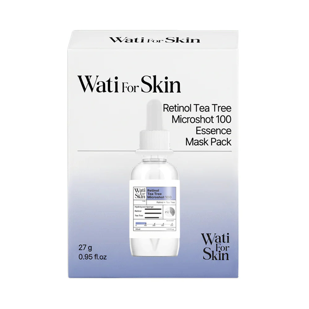 Retinol Tea Tree Micro Spicule 100 Essence Mask Pack 10ea
