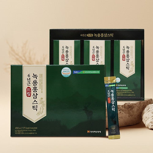6-Year-Aged Dream Deer Antler Red Ginseng 1 Box (15ml × 30 Sticks)
