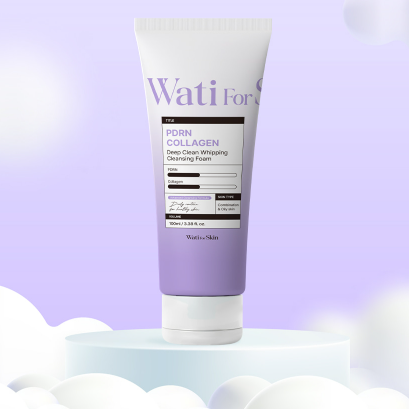 WATIFORSKIN PDRN Collagen Deep Clean Whipping Cleansing Foam