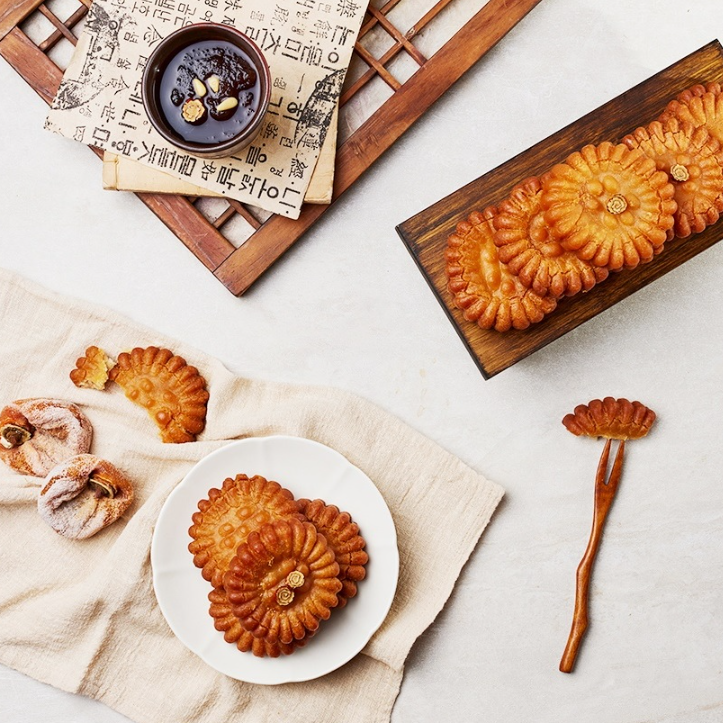 Sangju Dried Persimmon Yakgwa 300g, 1 Pack