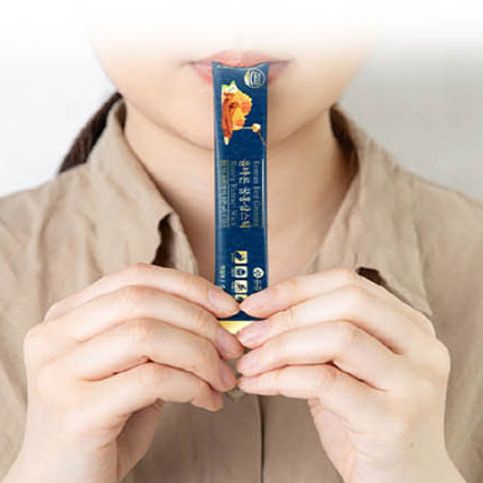 Korean Red Ginseng Honey Extract 1 Box, 300g (10g × 30 Sticks)