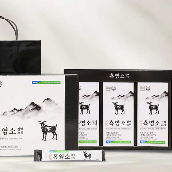 Jirisan Macheon Black Goat Extract 1 Box (15g x 30 Sticks)