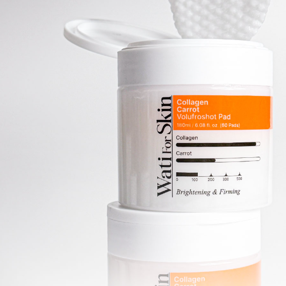 Collagen Carrot Volufroshot Pads (60 pads)