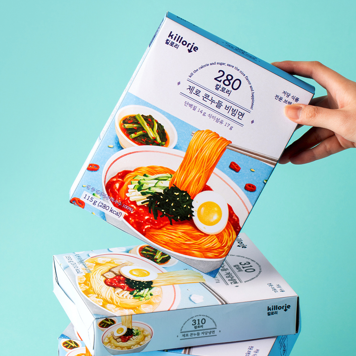 Low-Calorie Corn Noodle Diet - Dried Noodle Bibimyeon 115g
