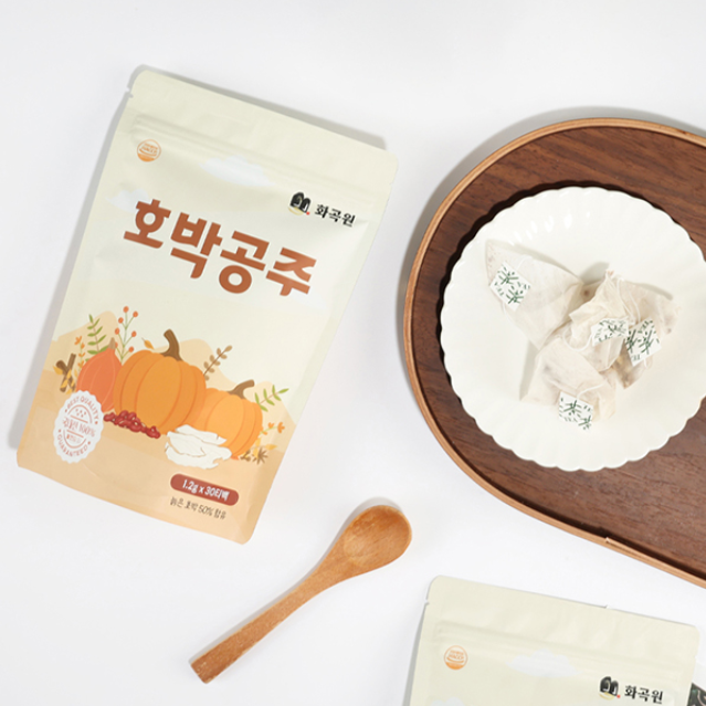 Pumpkin Princess Red Bean Tea (1.2g x 30 pieces)