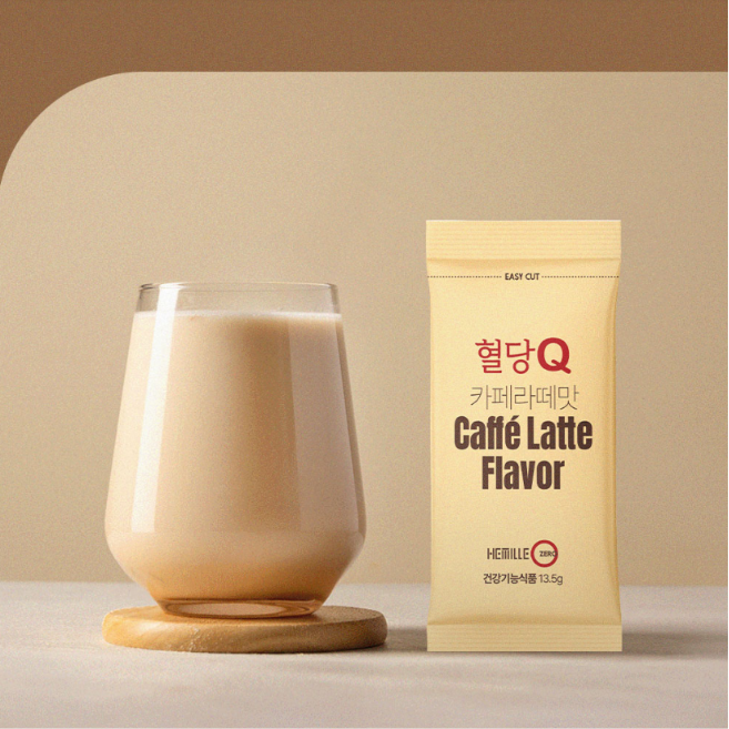 Blood Sugar Q Café Latte Flavor (13.5g x 30 sticks)