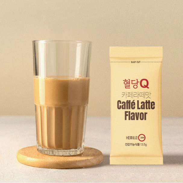 Blood Sugar Q Café Latte Flavor (13.5g x 30 sticks)