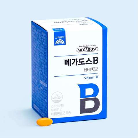 Megadose B Vitamin B Complex (850mg x 60 Tablets)