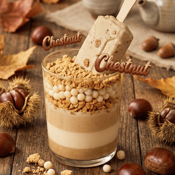 Kkobak Kkobap Plus Protein Shake Sweet Chestnut Latte 600g