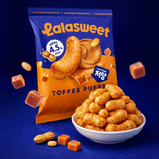 Low-Sugar Toffee Nut Corn Snack 35g