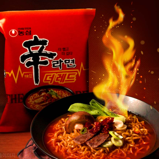 Spicier Shin Ramyun The Red (Limited Edition, 125g, 1 pc)