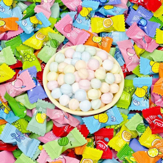 Large Capacity Tropical Season 2 Diet Sugar Free Vitamin Candy 500g