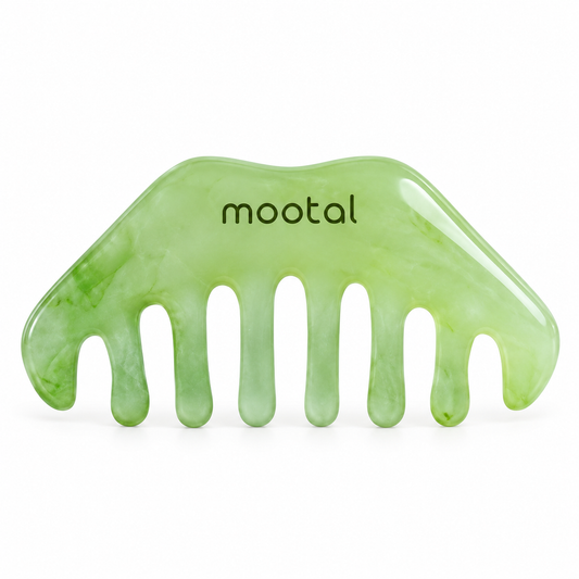 Gua Sha Brush (1pc, green color)
