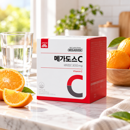 Megadose C Vitamin C 3000mg 1 Box (3g x 60 sticks)
