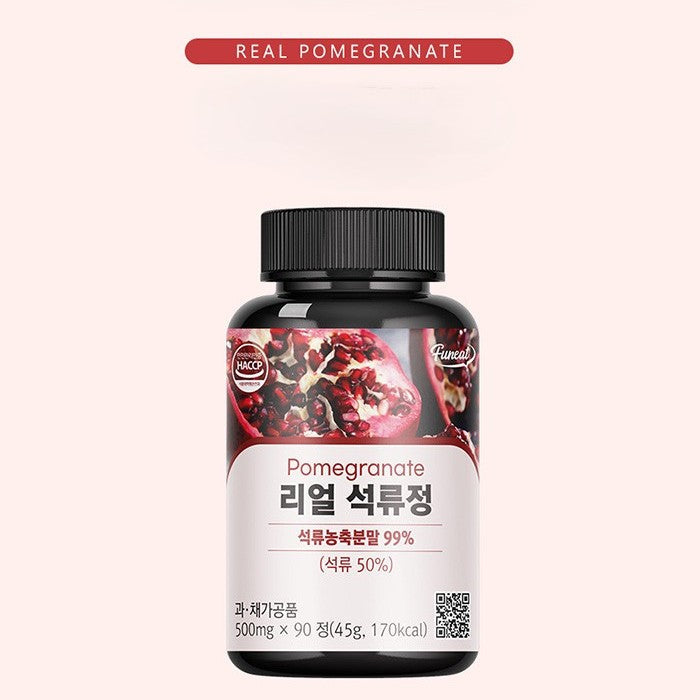 Real Pomegranate 1 Pack (500mg x 90 Tablets)