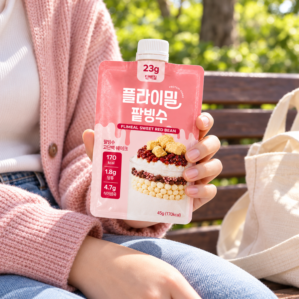 Protein Shake Sweet Red Bean (45g x 7 packs)